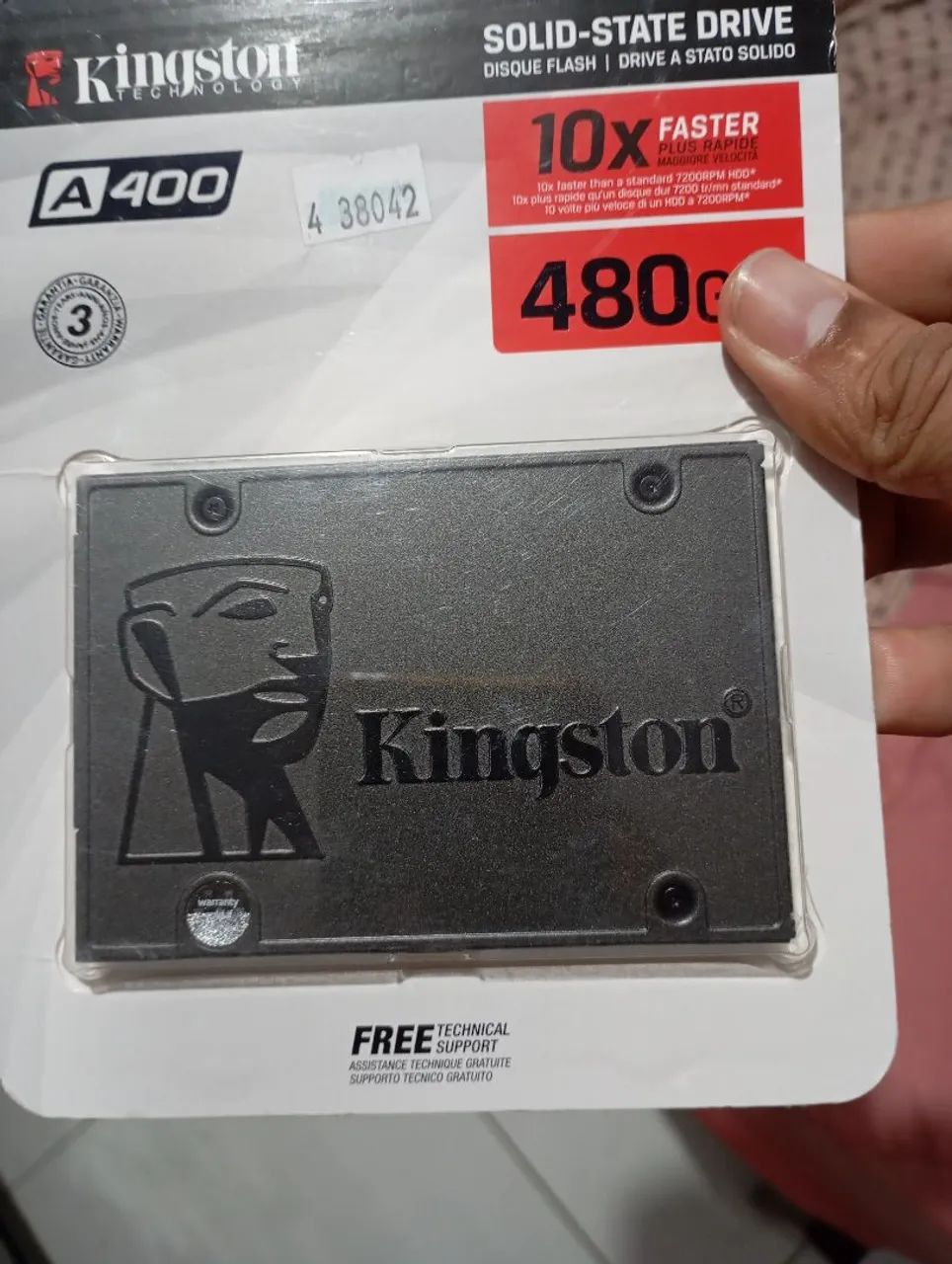 SSD Kingston 480 gigas 
