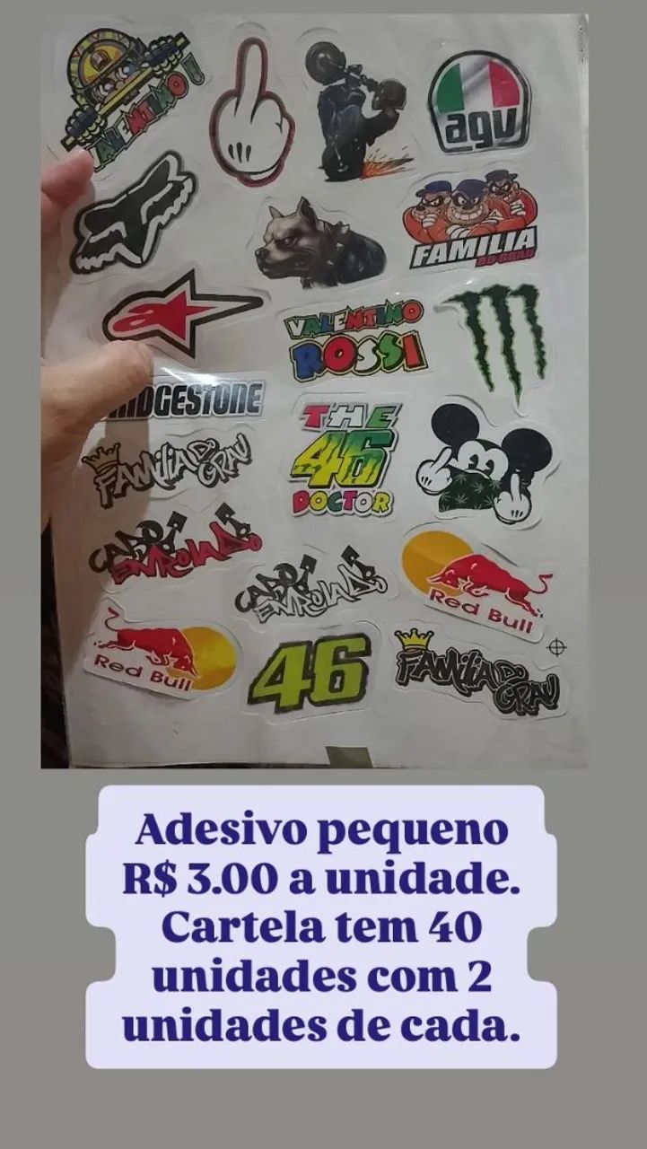 Adesivos para Moto e carro , acessórios. - Foto 5