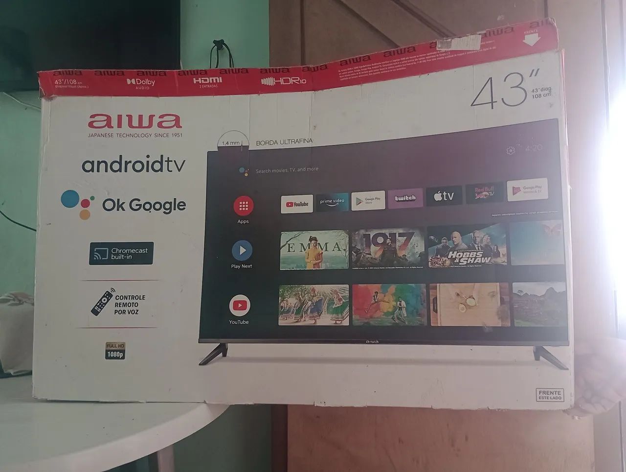 Televisão smartv 43 polegadas aiwa - Foto 4