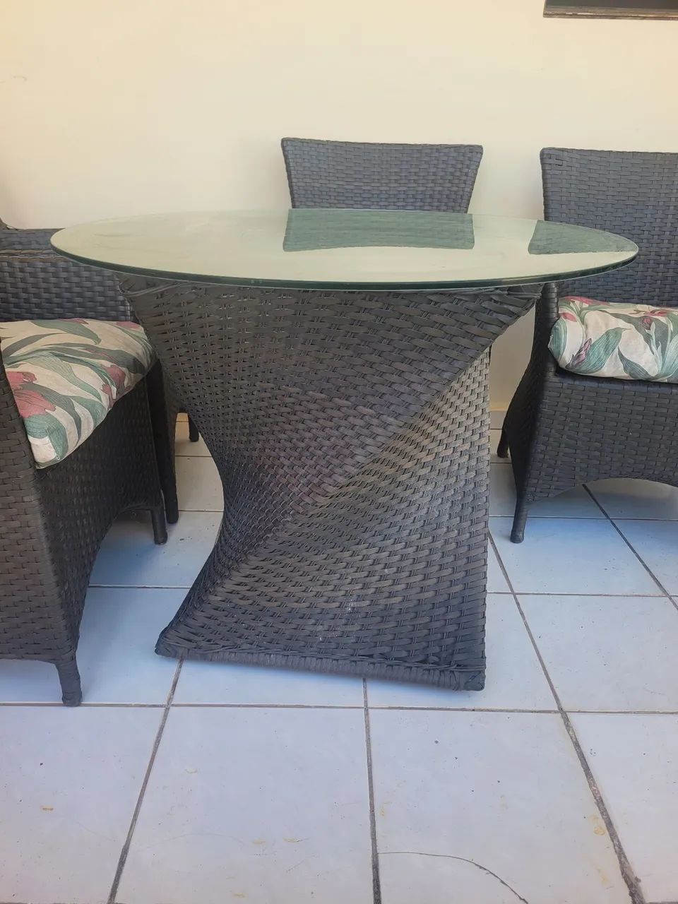 Conjunto mesa vime - Foto 4