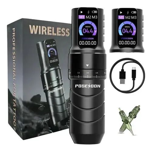 Máquina de Tatuagem - Poseidon Trident - Ventiladores e