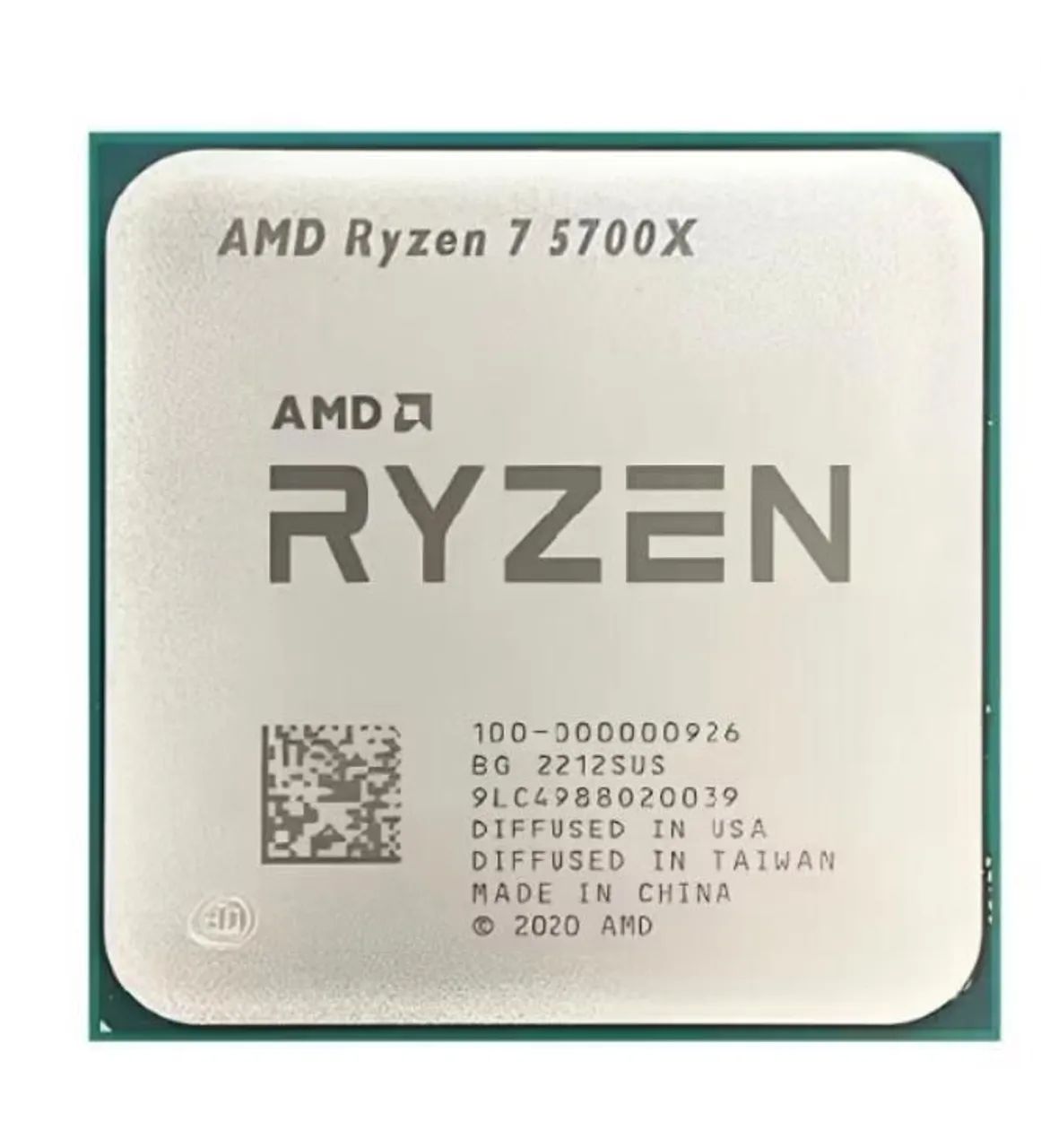 【ほぼ未使用】Ryzen7 5700x Processador Amd Ryzen 7 5700x Oem Sem Cooler | Parcelamento sem juros CPU