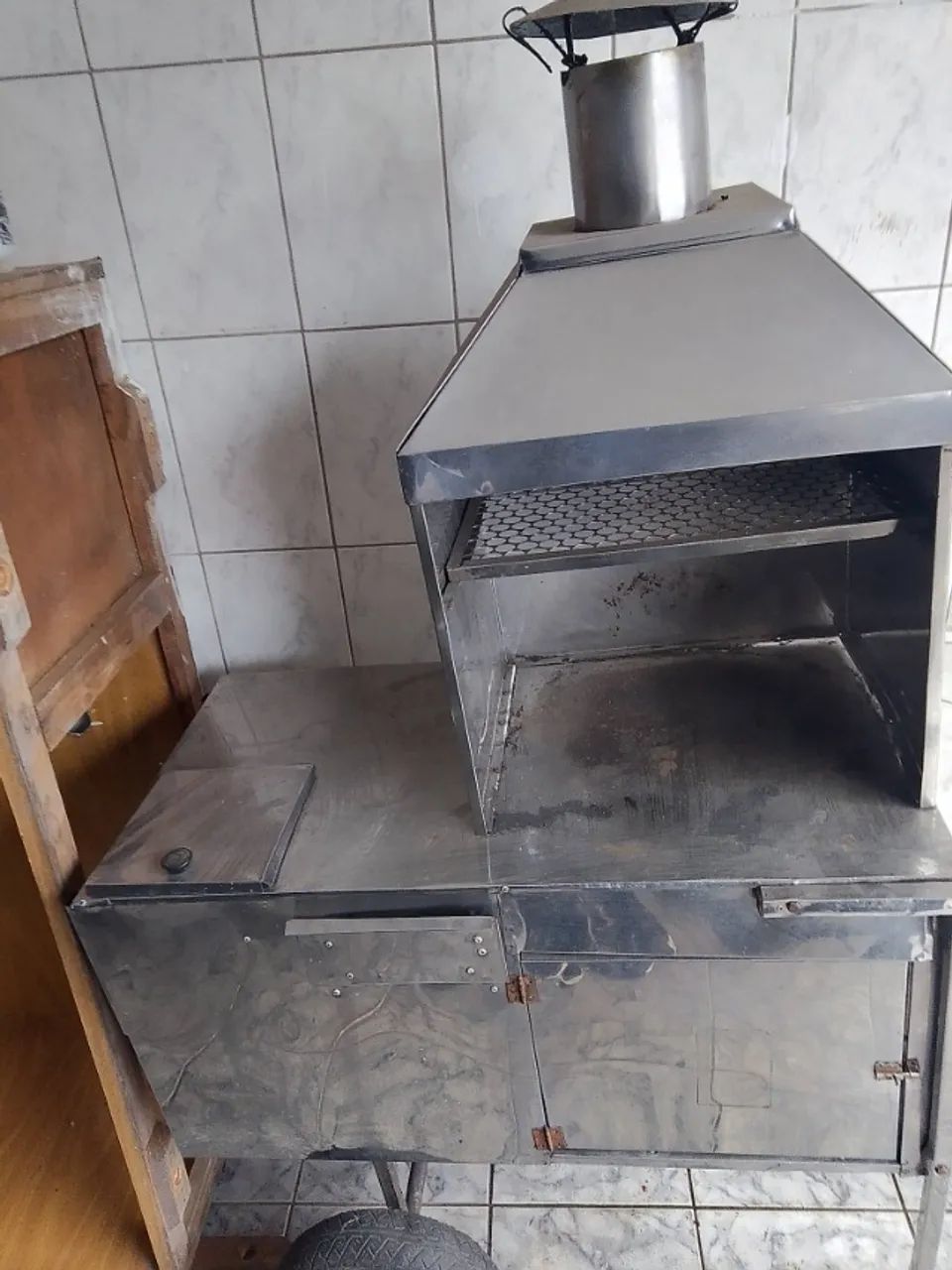 Carrinho de churrasco 