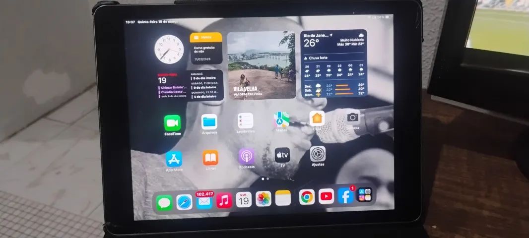 iPad Air 2 64GB Wi-Fi - Funcionando Perfeitamente (Acompanha Capa) - Foto 2
