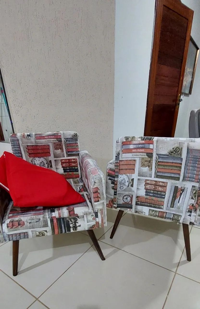 Conjunto de cadeiras de espera, poltronas, cadeiras de apoio - Foto 3