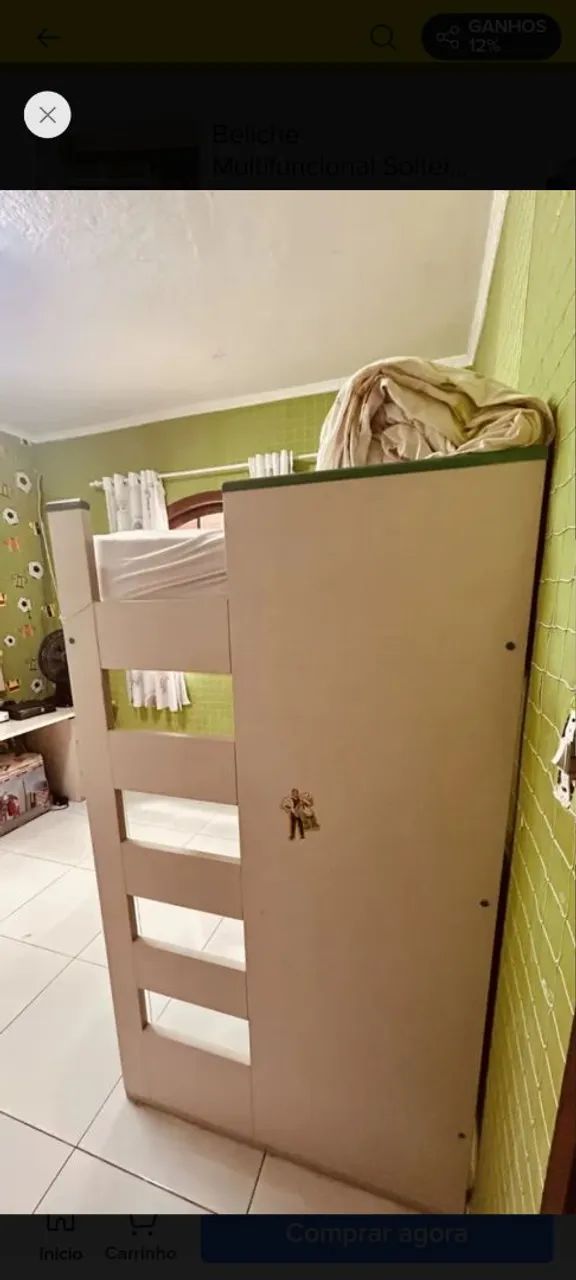 Cama beliche organizadora - Foto 2