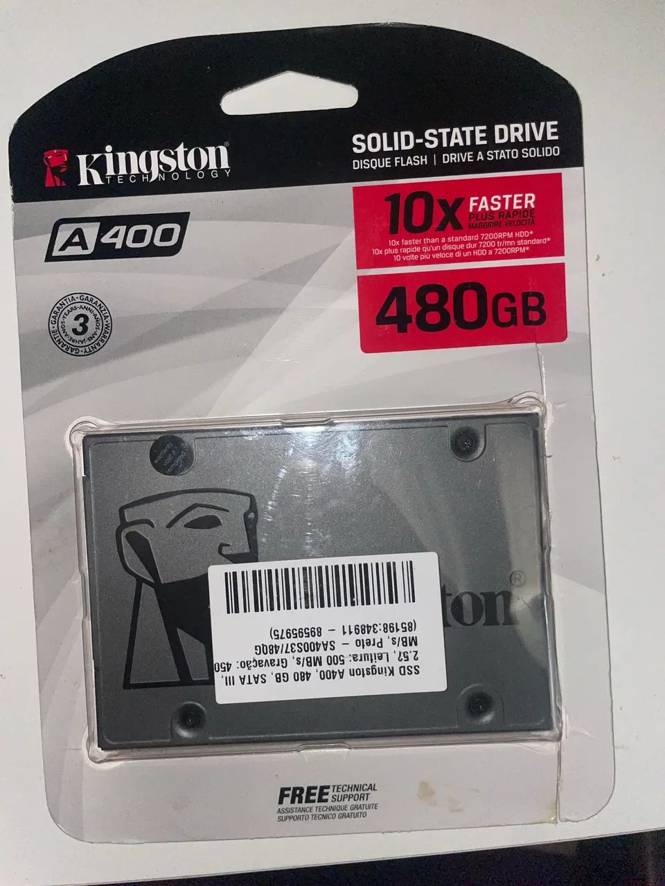 SSD SATA 480gb - Foto 3