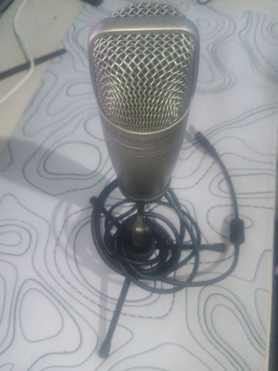 ? MICROFONE SAMSON CONDENSER USB ?451035417931294720