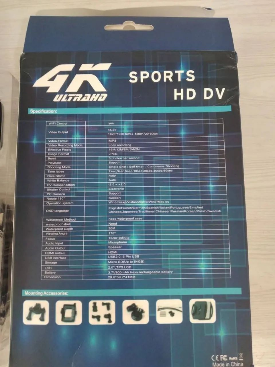 GO PRO 4K 1080P HD - Foto 3