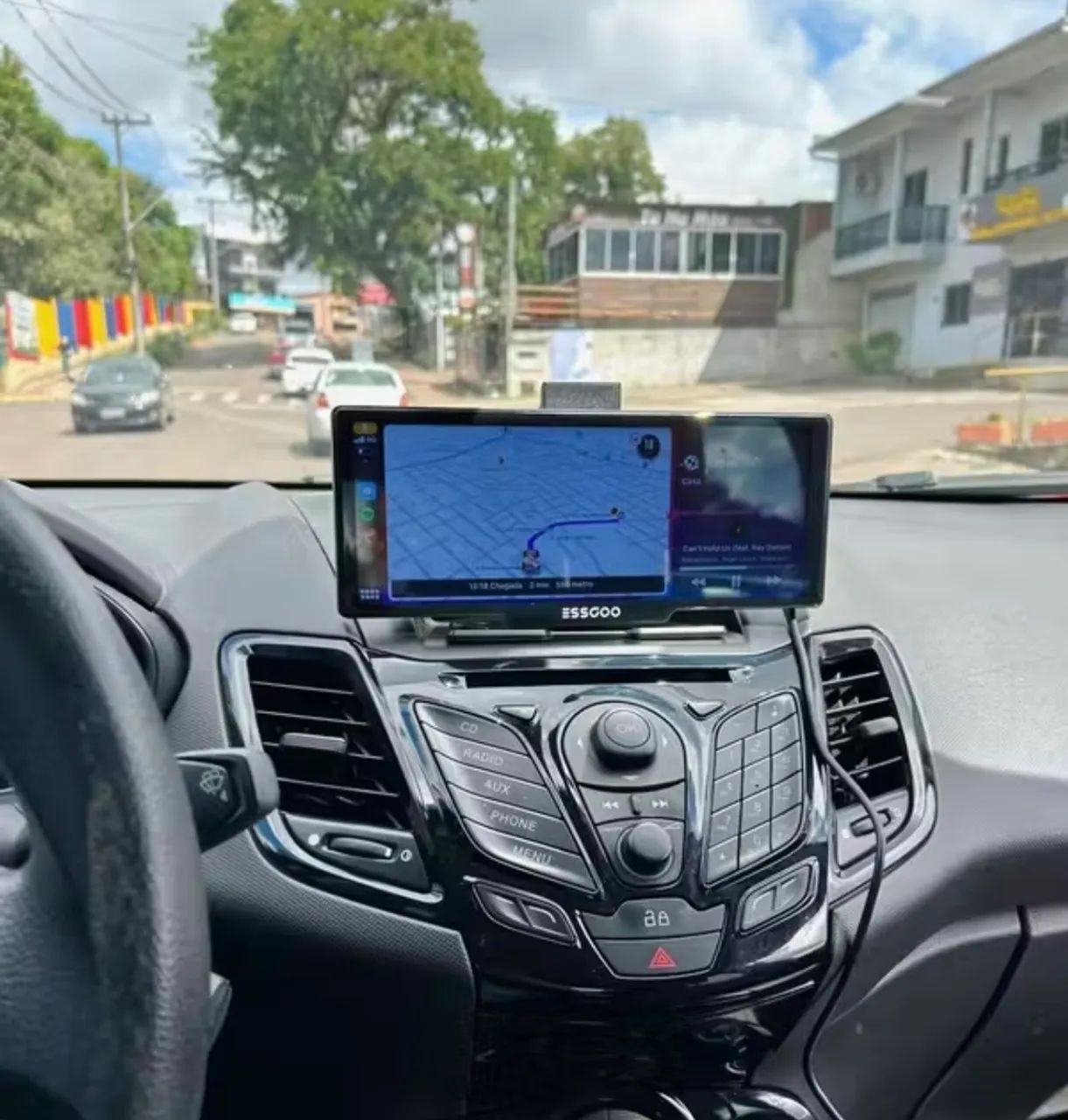 Multimídia CarPlay Universal - Plug and Play