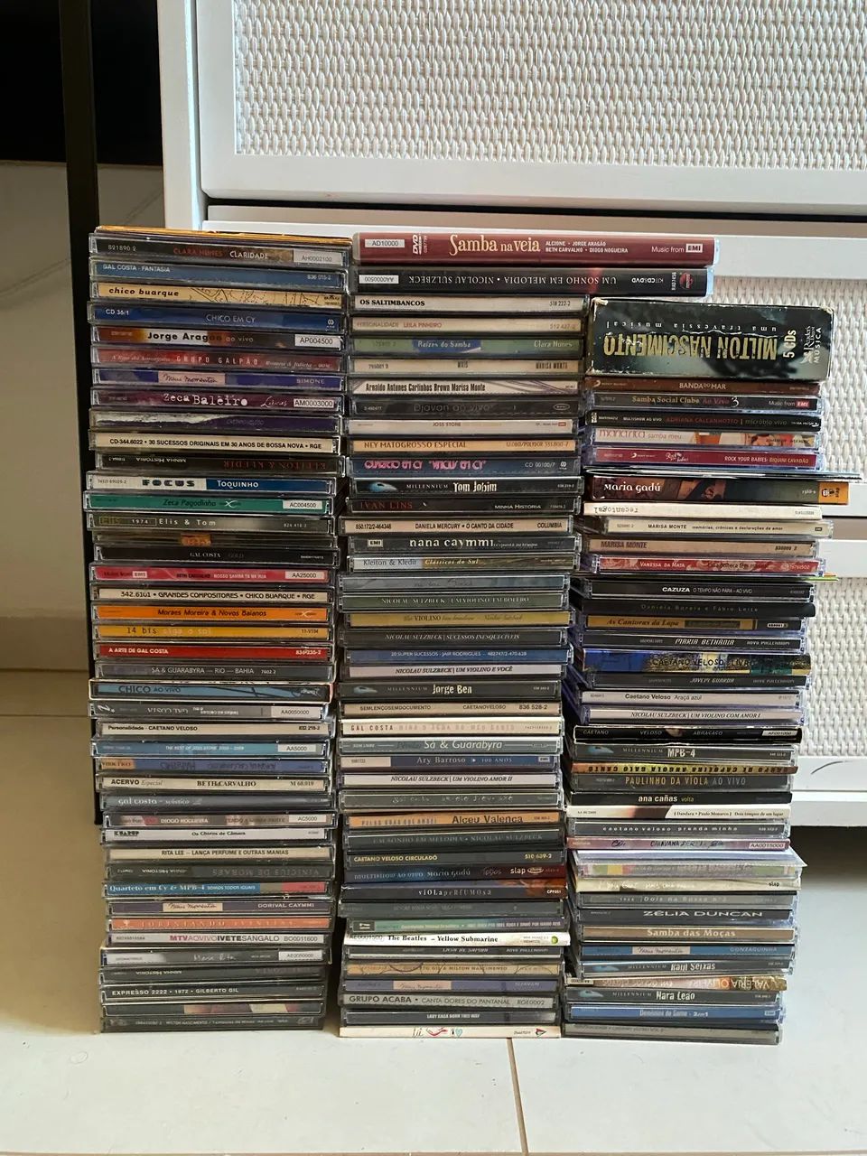 135 CDs ORIGINAIS - COLEÇÃO MPB COMPLETA | Chico, Caetano, Djavan