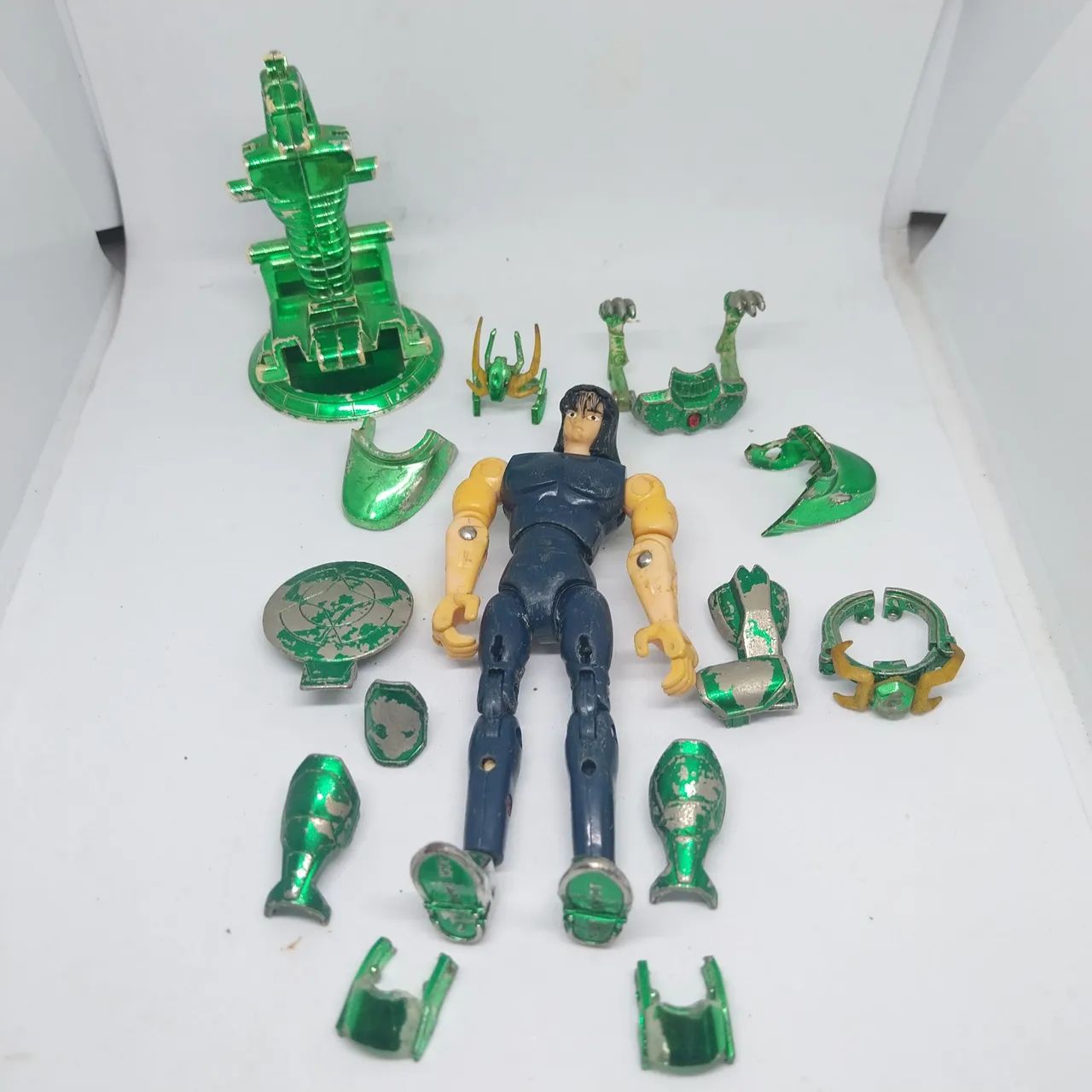 Zodia ゾディア Chiba Collection Classic セット Shiryu de Dragão cavaleiros do Zodíaco Bandai vintage original