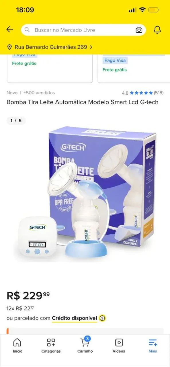 Bomba Tira Leite Automática - Foto 4