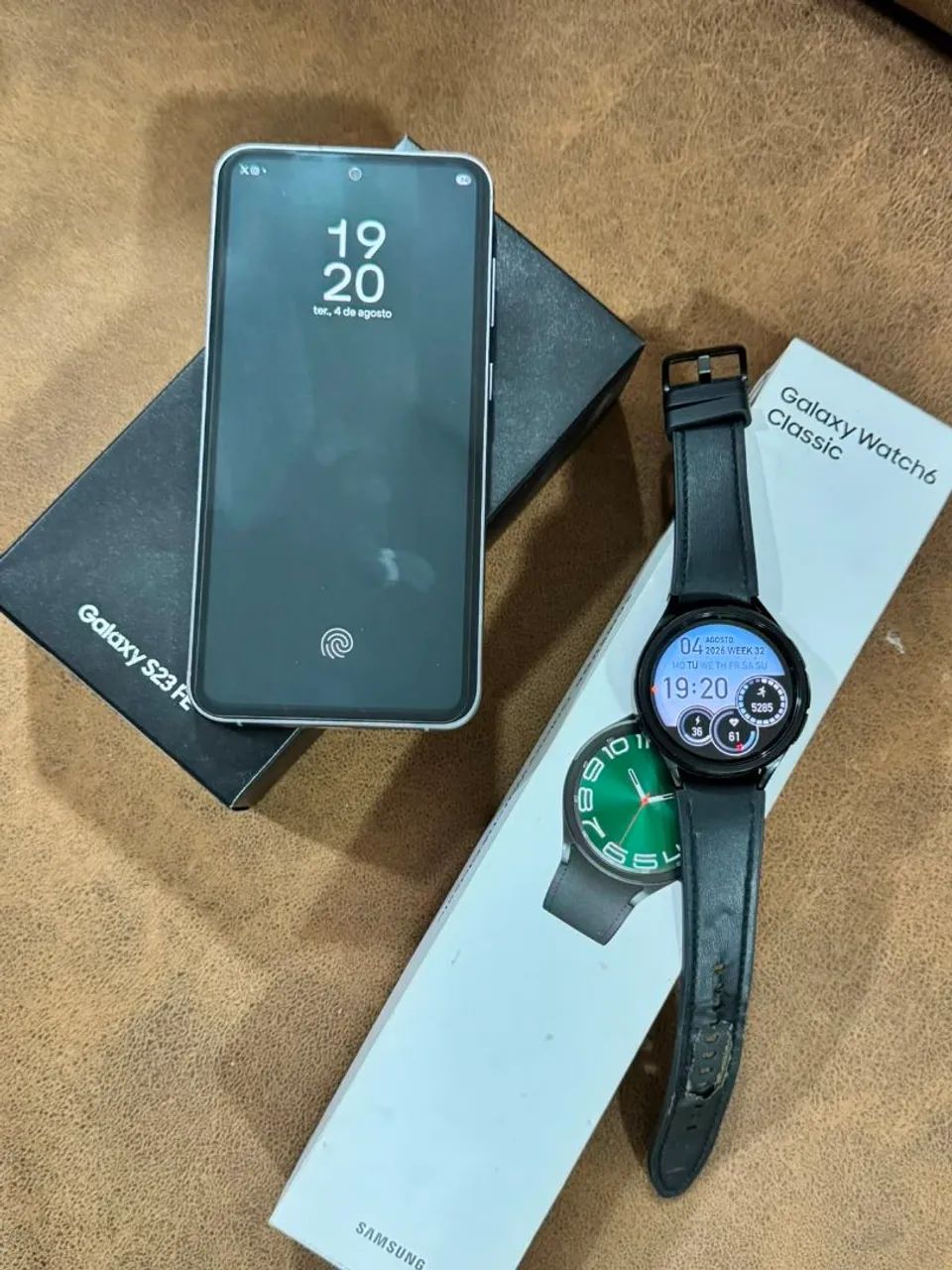 Samsung S23 fe 256gb + watch 6 classic 