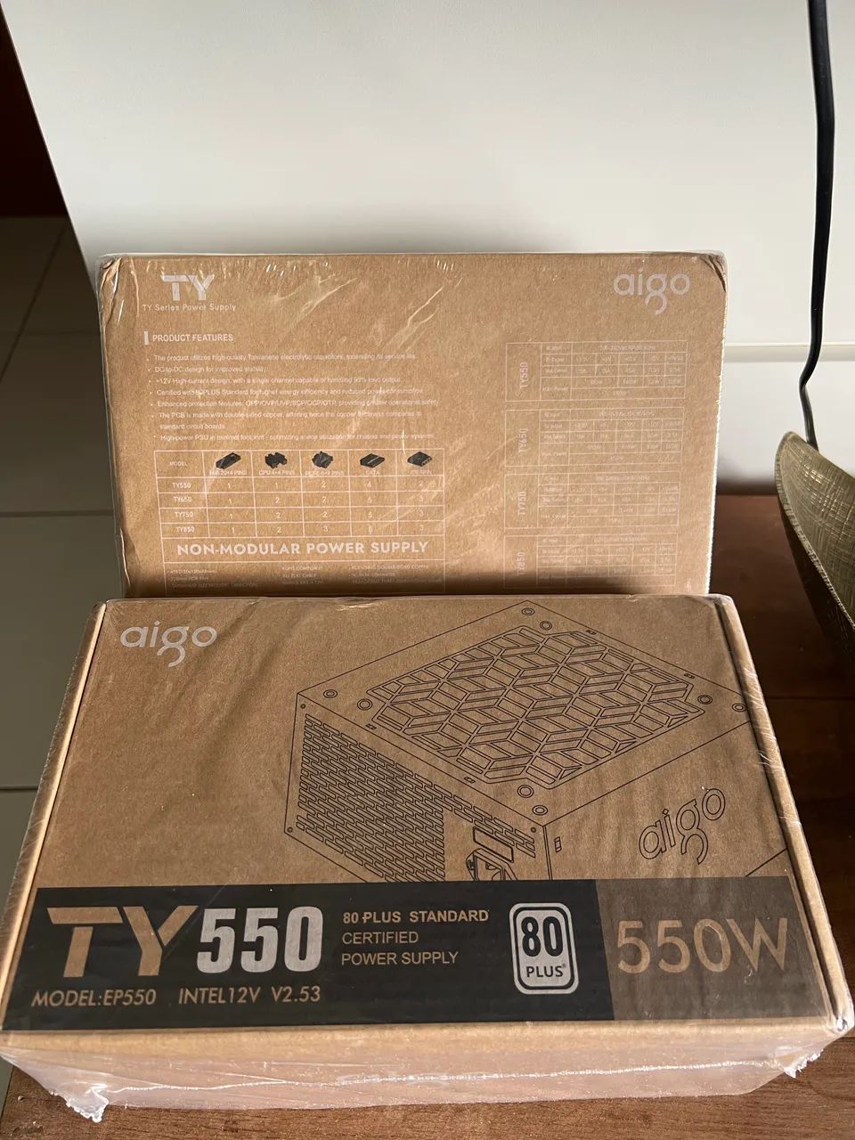 Fonte Aigo TY550 550W 80 Plus (Nova) - Foto 5