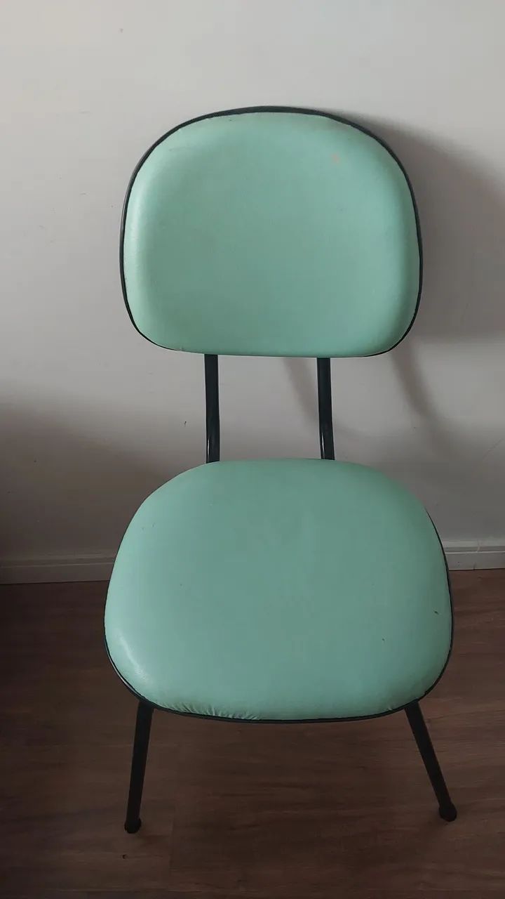 Cadeira verde água 