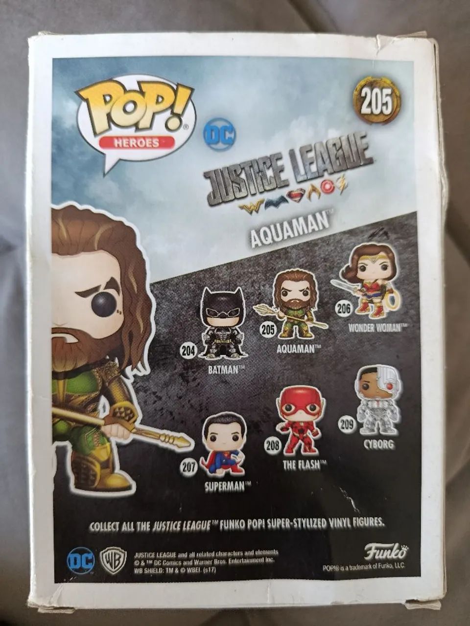 Funko POP Aquaman com caixa - Foto 3