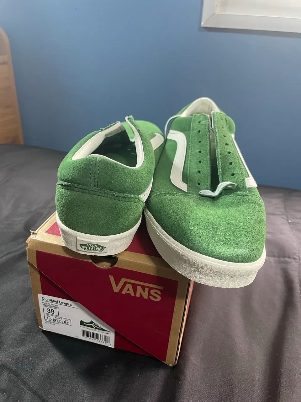 Tênis Vans Old Skool Lowpro - 39 Verde - Foto 2
