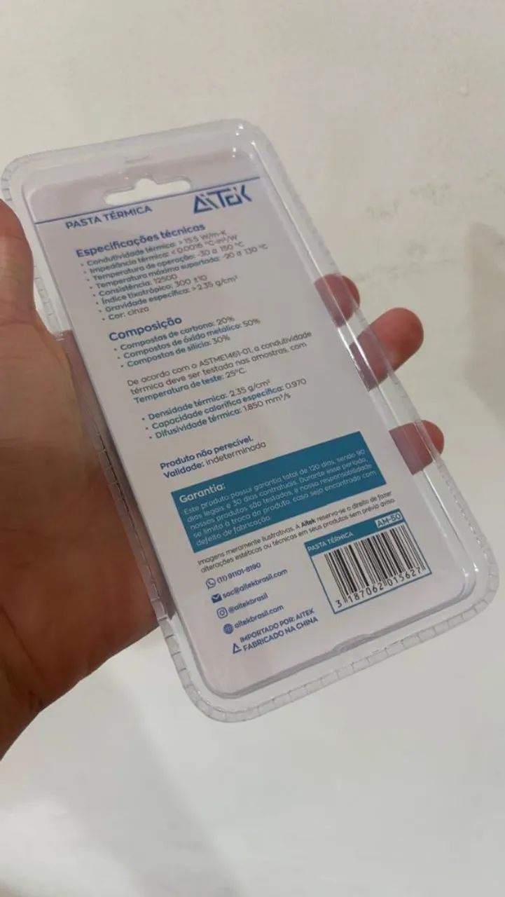 Pasta Térmica 5G Cinza - Foto 4