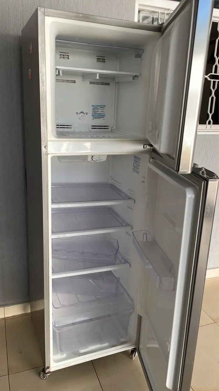 Geladeira inox
