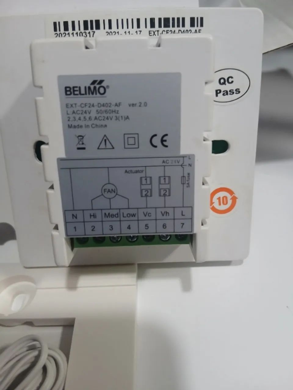 TERMOSTATO BELIMO EXT-RCF-24 - Foto 5