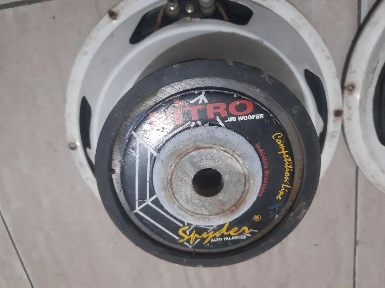 Par de alto falantes nitro pra recondicionar 12 polegadas - Foto 4