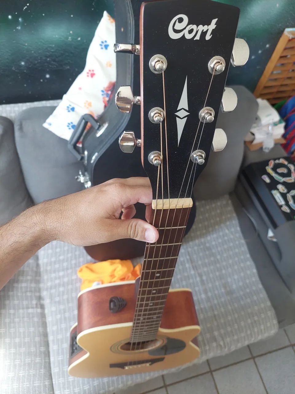 Violao Cort AF540CE  - Foto 4