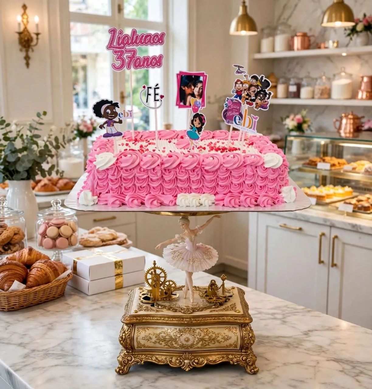 Bolo a pronta entrega confeitado  - Foto 3