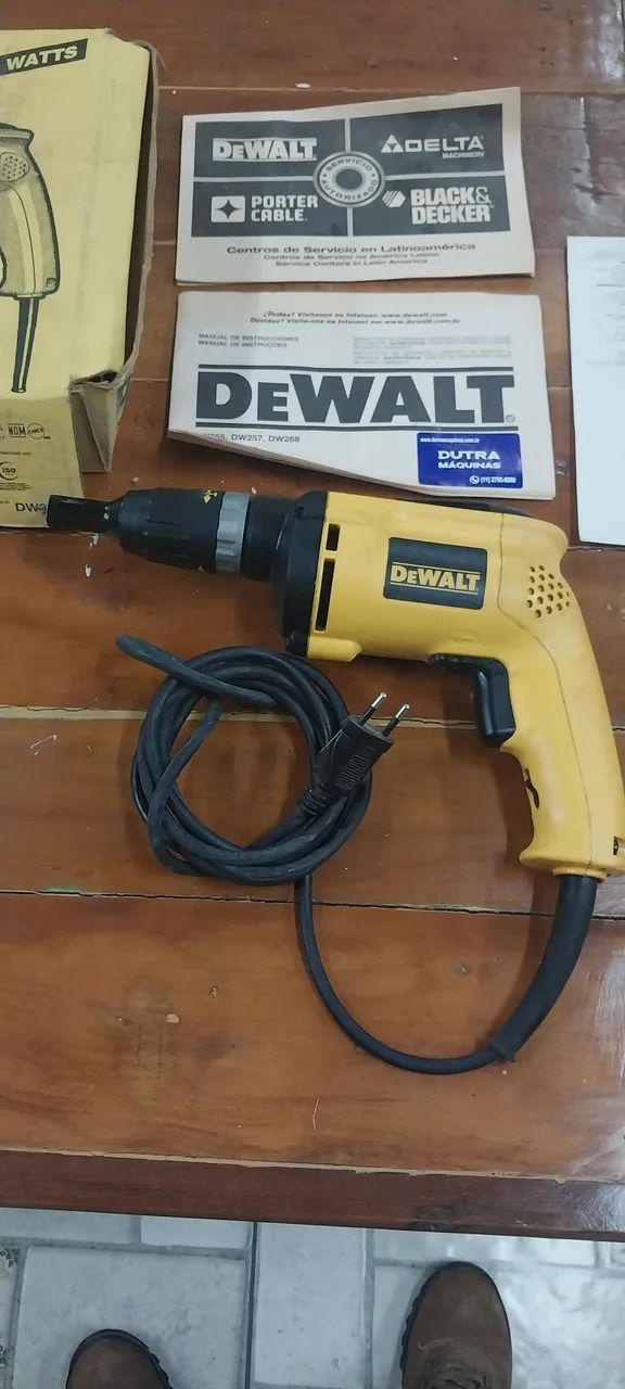 Parafusadeira Dewalt drywall.