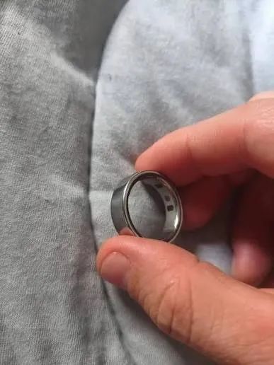 Anel Inteligente Oura Ring 4 Silver (Prata) - Tamanho 13   - Foto 4