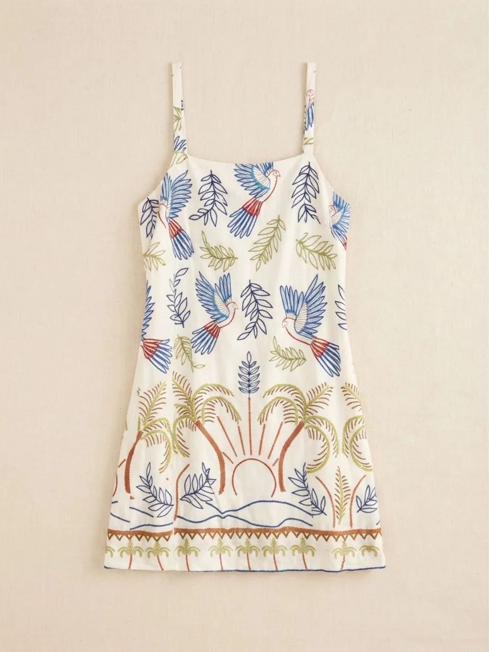 vestido curto tropical - Peahi