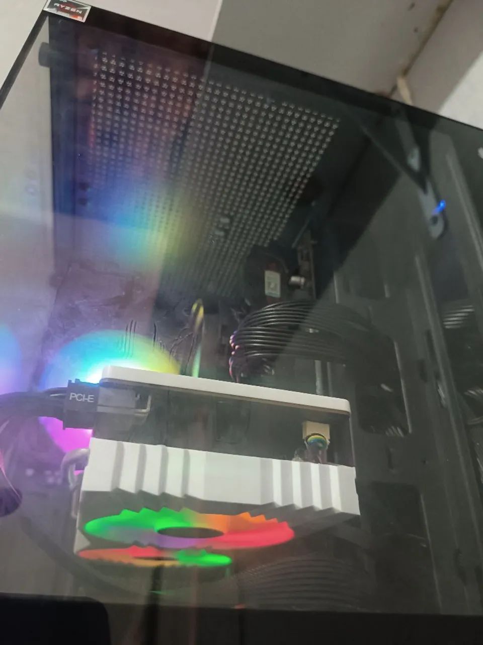 Placa de vídeo RX 580 2048sp branca - Foto 5