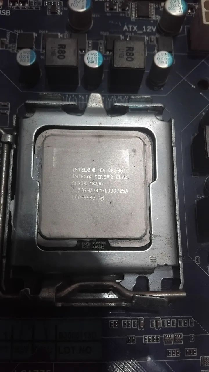 Kit placa mãe + processador + memoria + placa de video 