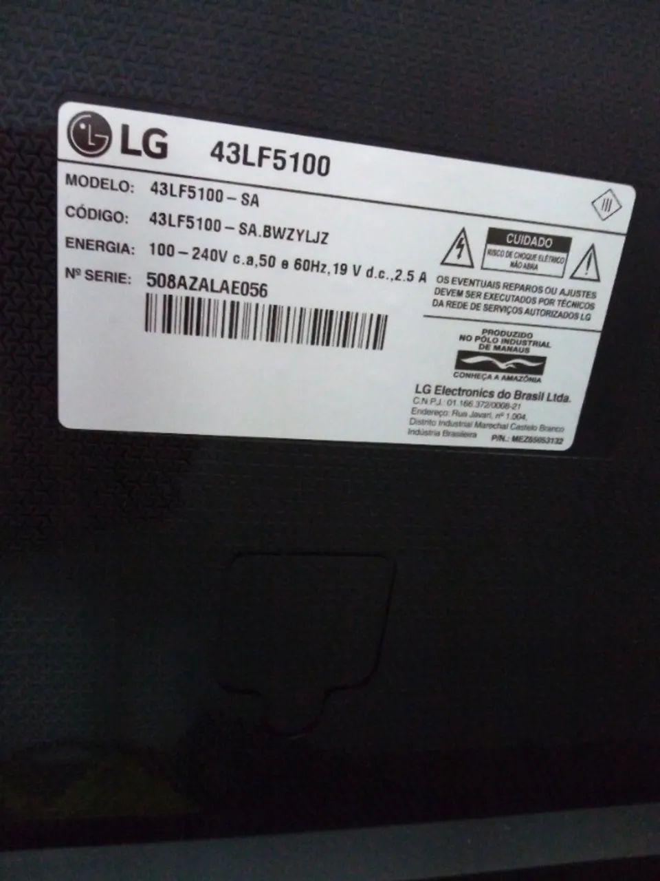 VENDO TV LG DE 43 POLEGADAS  - Foto 5