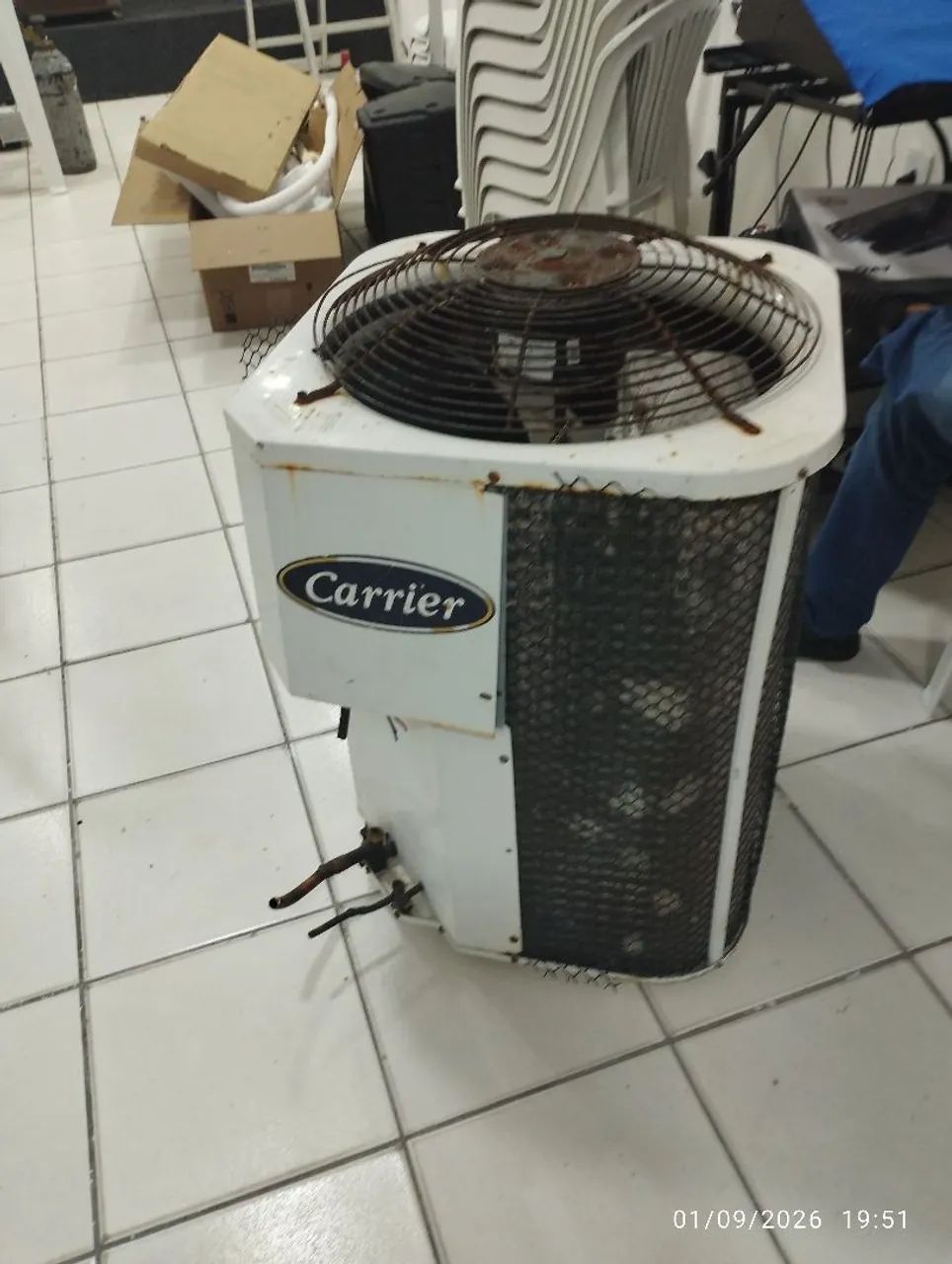 Ar-condicionado Carrier 24 mil  - Foto 2