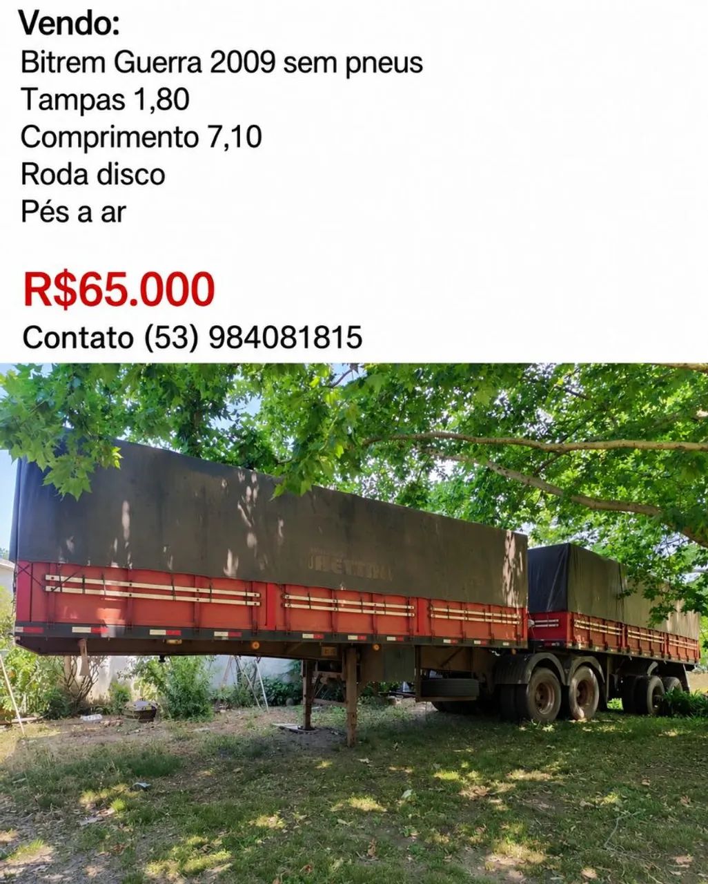 Bitrem Guerra 2009