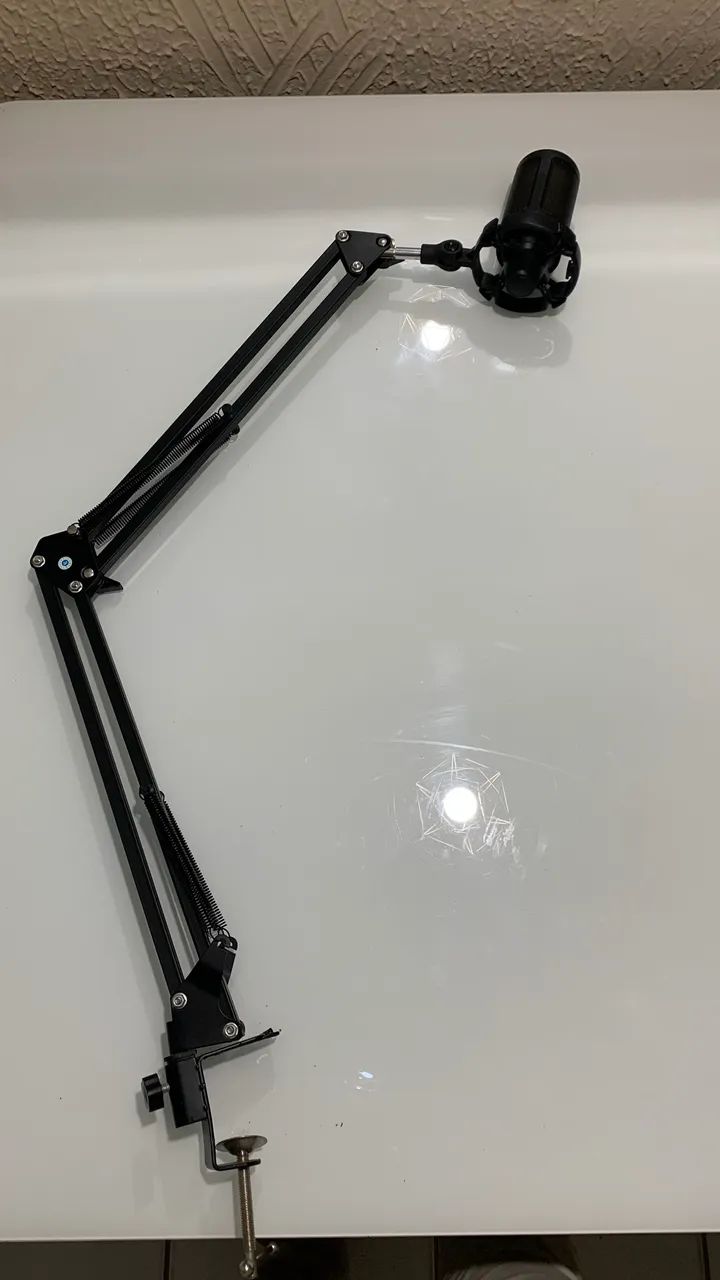 Microfone + pedestal SfM2 para vender rapido!!! - Foto 4