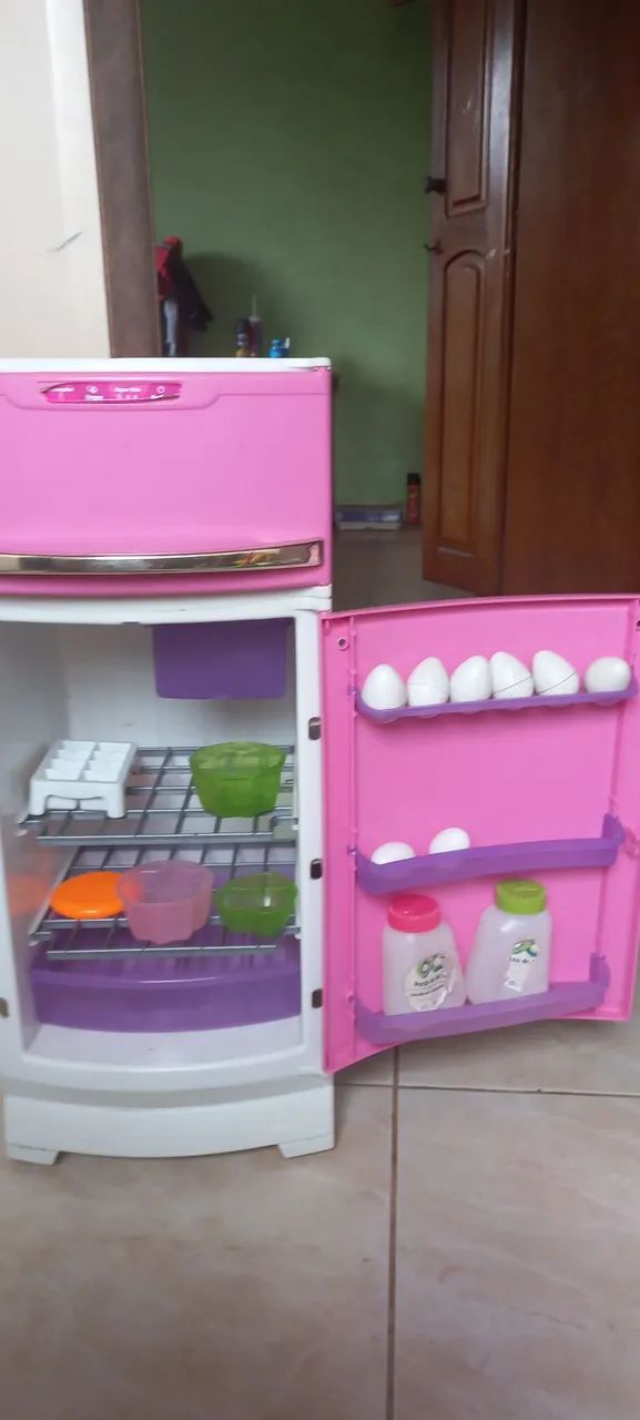 Geladeira de brinquedo - Usada - Foto 4