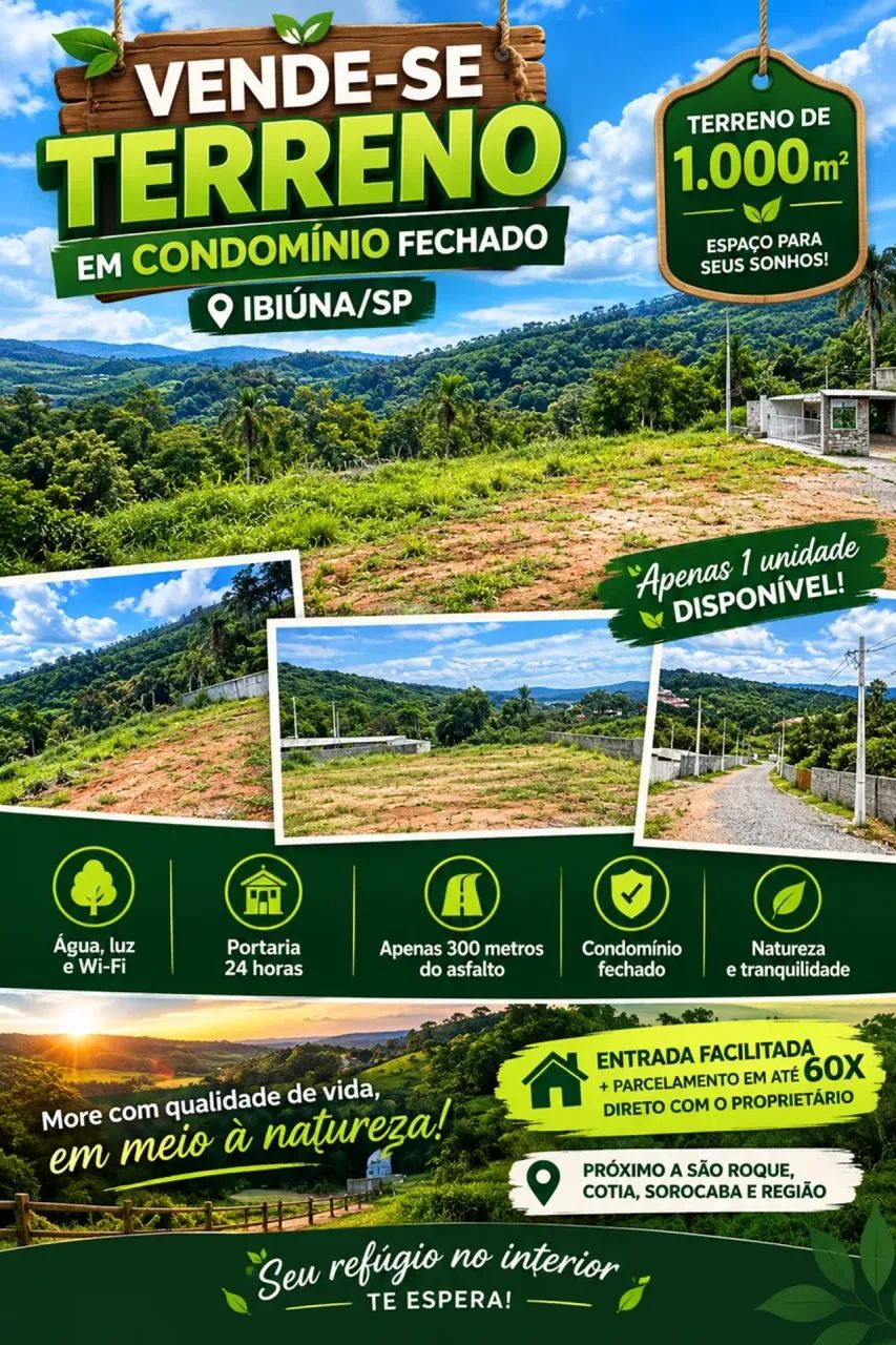 Imóvel para venda com 1000 metros quadrados em Centro - Ibiúna - SP