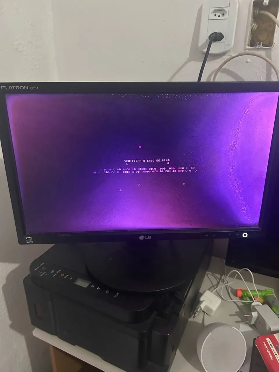monitor LG de 20 polegadas 
