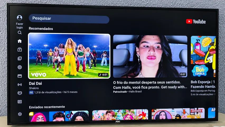 Smart TV AOC 43" LED Full HD + Entrega