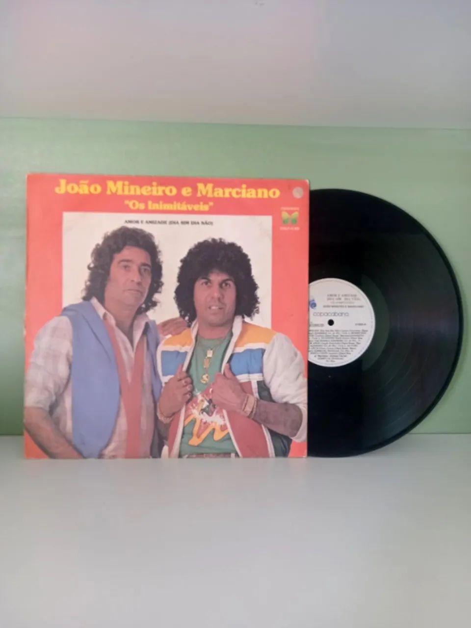 LP VINIL JOÃO MINEIRO E MARCIANO | OS INIMITÁVEIS 1984 - CDs, DVDs