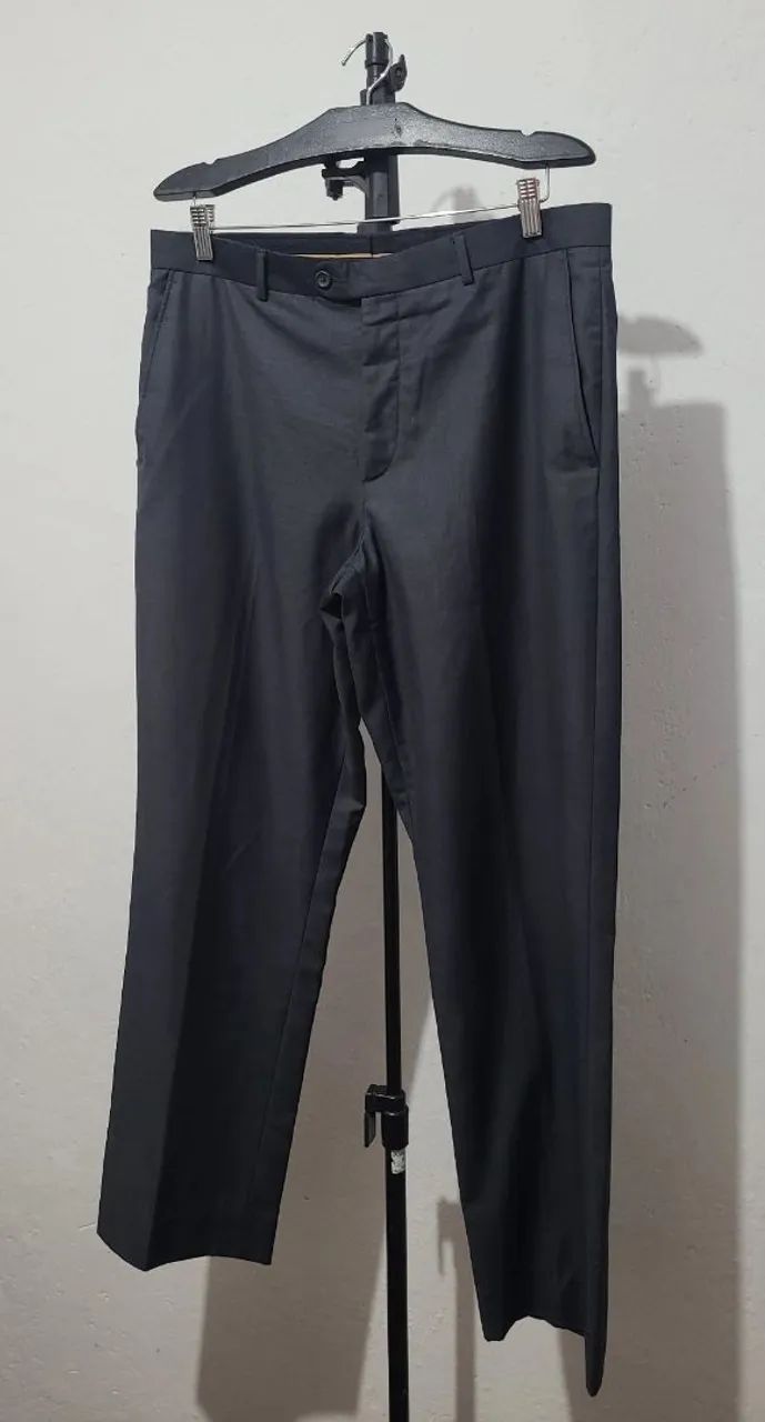 Calça social Cinza N° 44, bonito, elegante, original, bem confortável.  - Foto 2