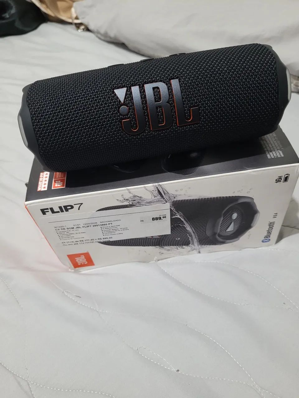 Caixa de Som JBL Flip 7 (NA CAIXA) - Foto 2