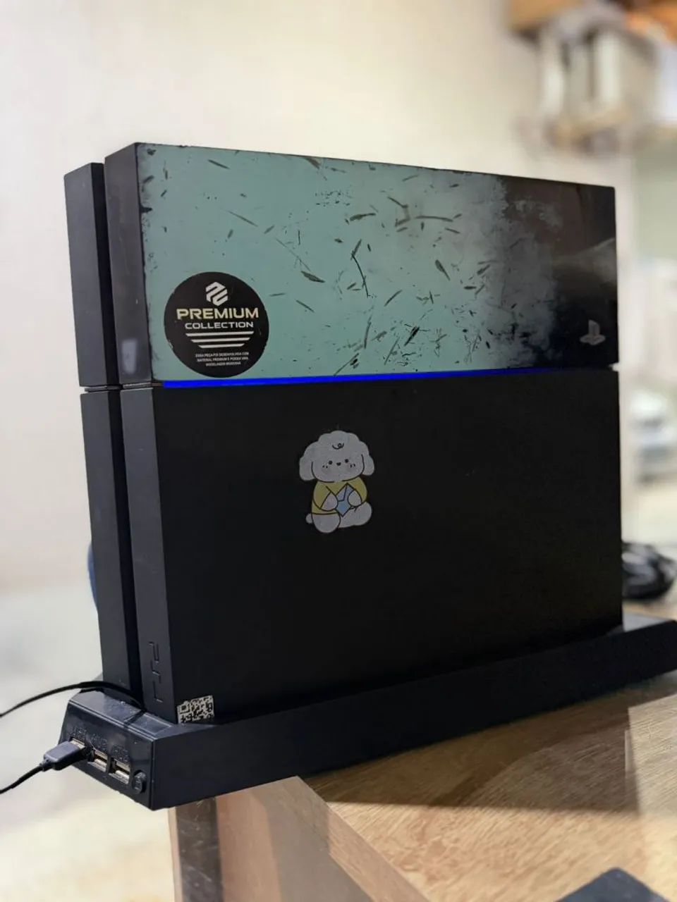 PS4 Slim, 500GB e 2 controles  - Foto 2