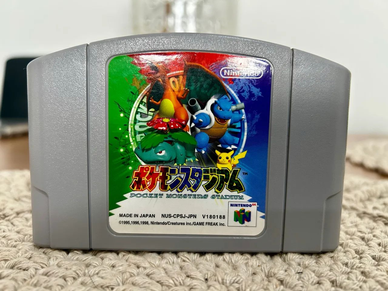Pokémon Stadium 1 e 2 Japonês  - Foto 3