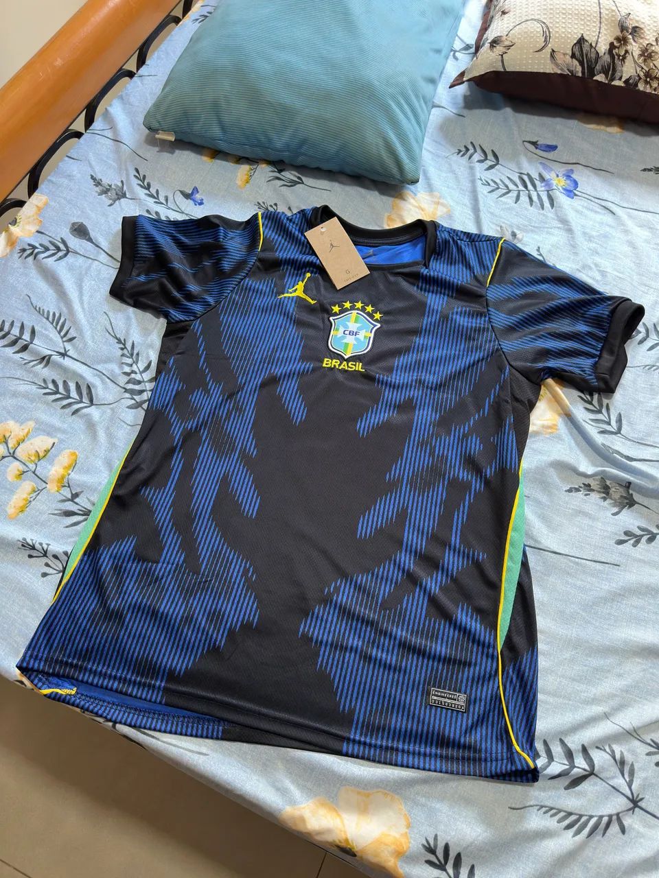 Camiseta do Brasil azul 