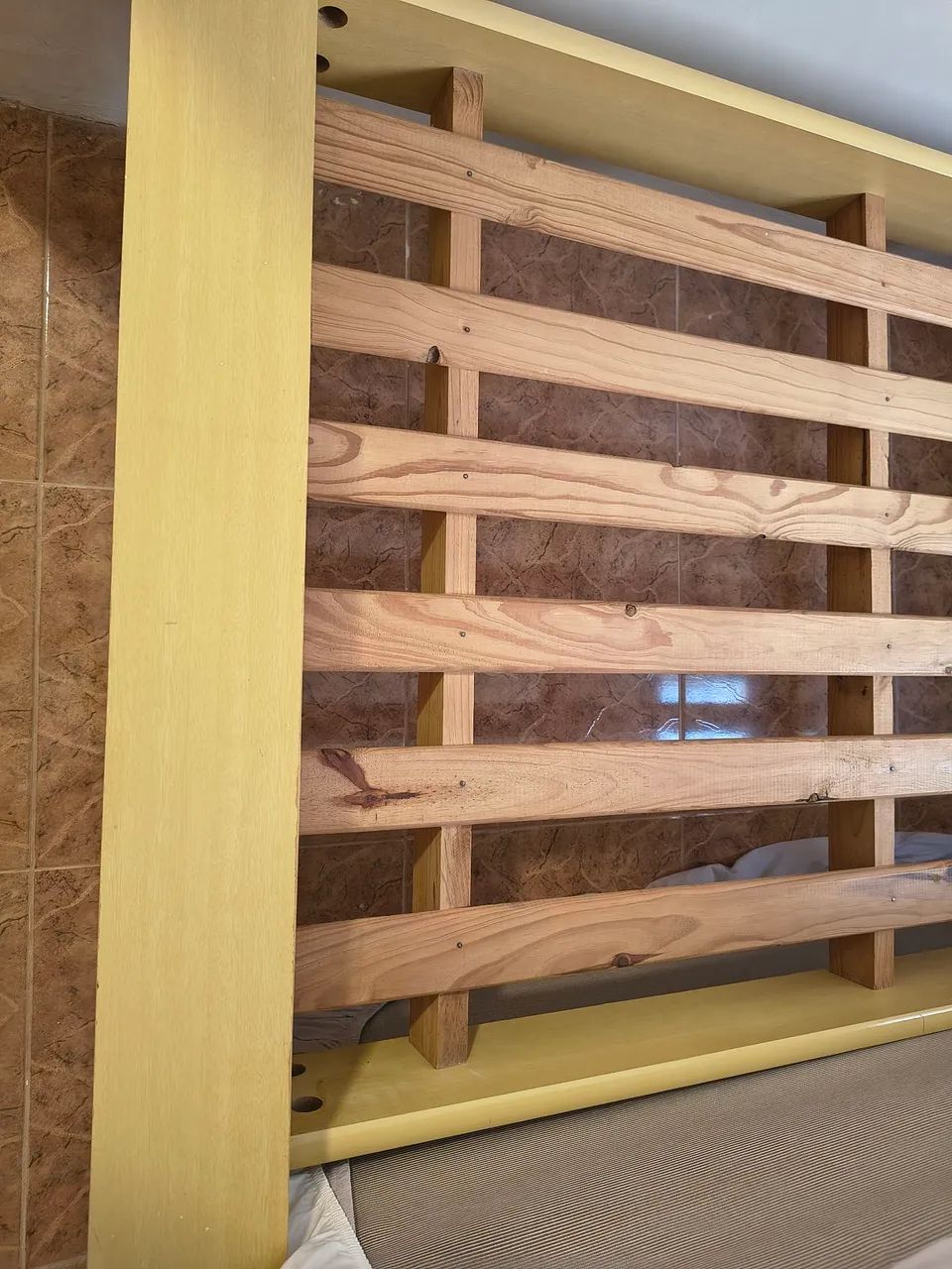 Cama de solteiro em MDF, linda!!  - Foto 5