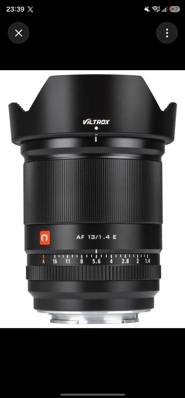 Lente Viltrox 23mm Sony APS-C - Foto 2