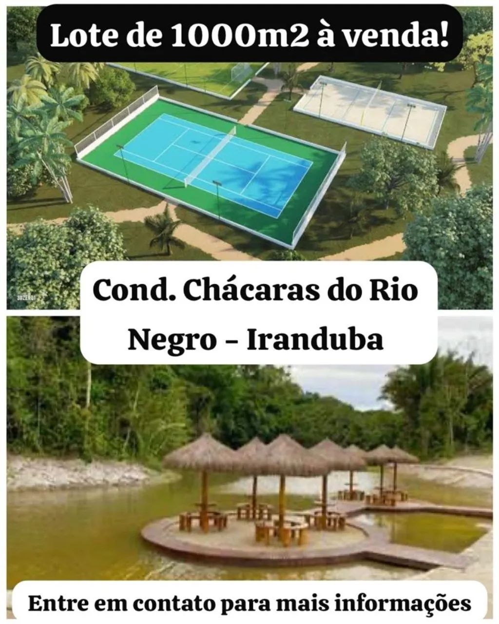 Vendo lindo lote para sítio 